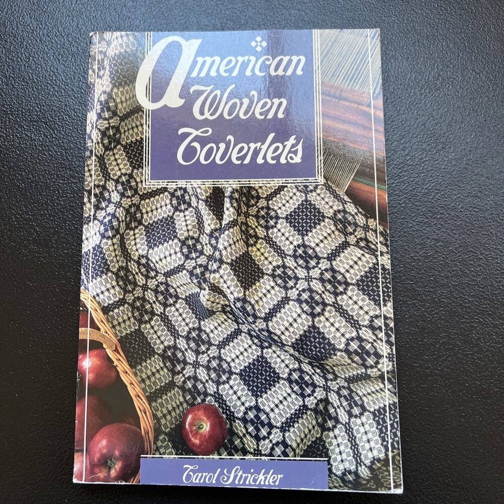 American Woven Coverlets by Strickler, Carol Paperback 1987 Interweave Press